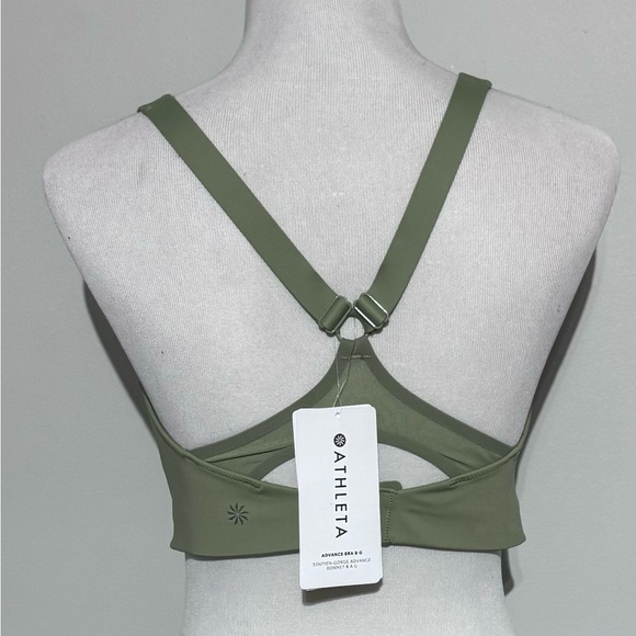 Athleta 36D Green Sports Bra NWT Originally $69 - Picture 6 of 8